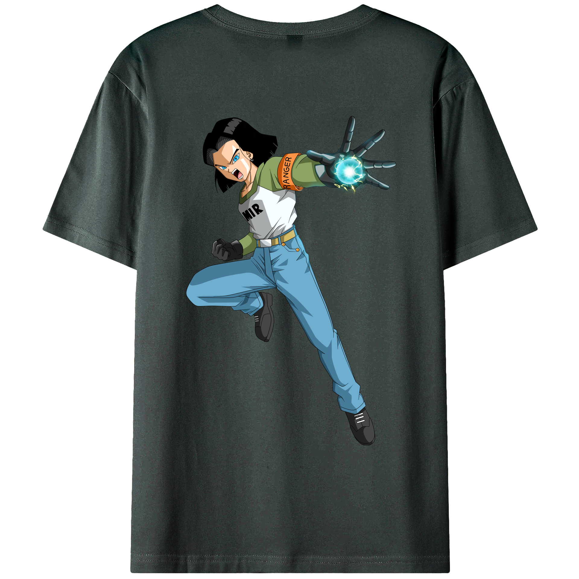 （画像用） ドラゴンボール DRAGON BALL 綿100％ メンズ半袖Tシャツ（バックプリント） 通気性
